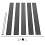 Black WPC fence panel set 526x105 cm by vidaXL, fence panels - Ref: Foro24-3070448, Price: 500,99 €, Discount: %