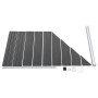 Juego de paneles de valla WPC negro 1484x(105-186) cm de vidaXL, Paneles de vallas - Ref: Foro24-3070444, Precio: 1,00 €, Des...