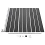 Schwarzes WPC-Zaunplatten-Set 1138 x (105–186) cm von vidaXL, Zaunpaneele - Ref: Foro24-3070442, Preis: 1,00 €, Rabatt: %