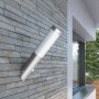Aplique de exterior con sensor, resistente al agua, RVS de vidaXL, Iluminación de exterior - Ref: Foro24-40373, Precio: 25,79...