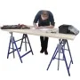 Set de 2 andamios de caballete de vidaXL, Andamiaje - Ref: Foro24-140099, Precio: 79,12 €, Descuento: %