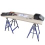 Set de 2 andamios de caballete de vidaXL, Andamiaje - Ref: Foro24-140099, Precio: 80,39 €, Descuento: %