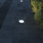 Focos LED empotrables de suelo de jardín redondos 3 uds de vidaXL, Iluminación de exterior - Ref: Foro24-40393, Precio: 44,72...