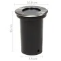3 pcs round garden ground recessed LED spotlights by vidaXL, Outdoor lighting - Ref: Foro24-40393, Price: 43,84 €, Discount: %