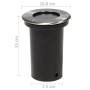 Focos LED empotrables de suelo de jardín redondos 3 uds de vidaXL, Iluminación de exterior - Ref: Foro24-40393, Precio: 44,72...