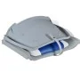 Boat Seat Folding Backrest Cushion Blue White 48x51x41cm by vidaXL, Sailboat parts - Ref: Foro24-90418, Price: 75,69 €, Disco...