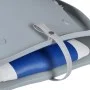 Bootssitz klappbares Rückenlehnenkissen Blau Weiß 48x51x41cm von vidaXL, Teile für Segelboote - Ref: Foro24-90418, Preis: 75,...