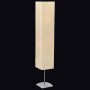 Lámpara de pie con soporte de acero 135 cm beige de vidaXL, Lámparas - Ref: Foro24-60261, Precio: 38,34 €, Descuento: %