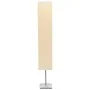 Lámpara de pie con soporte de acero 135 cm beige de vidaXL, Lámparas - Ref: Foro24-60261, Precio: 40,57 €, Descuento: %