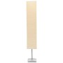 Lámpara de pie con soporte de acero 135 cm beige de vidaXL, Lámparas - Ref: Foro24-60261, Precio: 38,34 €, Descuento: %
