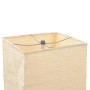 Lámpara de pie con soporte de acero 135 cm beige de vidaXL, Lámparas - Ref: Foro24-60261, Precio: 38,34 €, Descuento: %