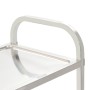 Carrito de cocina de 3 alturas 95x45x83,5 cm acero inoxidable de vidaXL, Carros de cocina y comedor - Ref: Foro24-50915, Prec...