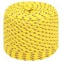 Cuerda de barco polipropileno amarillo 10 mm 50 m de vidaXL, Sogas y cuerdas metálicas - Ref: Foro24-152613, Precio: 23,14 €,...