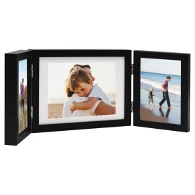 Schwarzer Dreifach-Collage-Fotorahmen 22x15cm+2x(10x15cm) von vidaXL, Bilderrahmen - Ref: Foro24-332754, Preis: 18,53 €, Raba...