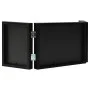 Black triple collage photo frame 22x15cm+2x(10x15cm) by vidaXL, Photo frames - Ref: Foro24-332754, Price: 18,53 €, Discount: %