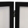 Black triple collage photo frame 22x15cm+2x(10x15cm) by vidaXL, Photo frames - Ref: Foro24-332754, Price: 18,53 €, Discount: %