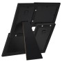 Marco de fotos collage para foto de 4x(10x15 cm) negro MDF de vidaXL, Marcos para fotos - Ref: Foro24-332774, Precio: 17,29 €...