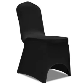 Fundas elásticas para silla negras 100 unidades de vidaXL, Fundas - Ref: Foro24-274766, Precio: 348,86 €, Descuento: %