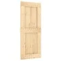 Sliding door with solid pine wood hardware 85x210 cm by vidaXL, Doors - Ref: Foro24-3203014, Price: 190,97 €, Discount: %