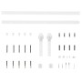 Puerta corredera con herrajes madera maciza de pino 85x210 cm de vidaXL, Puertas - Ref: Foro24-3203014, Precio: 195,21 €, Des...
