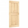 Puerta corredera con herrajes madera maciza de pino 90x210 cm de vidaXL, Puertas - Ref: Foro24-3203015, Precio: 202,88 €, Des...