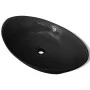 Luxury black ceramic oval sink with drain, 59 x 38.5 cm by vidaXL, Sinks - Ref: Foro24-140680, Price: 67,99 €, Discount: %