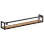 Estantes de pared 2 unidades 120 cm madera de mango rugosa de vidaXL, Estantes y estanterías - Ref: Foro24-320673, Precio: 10...
