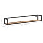 Estantes de pared 2 unidades 120 cm madera de mango rugosa de vidaXL, Estantes y estanterías - Ref: Foro24-320673, Precio: 10...
