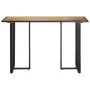 Mesa de comedor de madera maciza de mango rugosa 120 cm de vidaXL, Mesas de cocina y de comedor - Ref: Foro24-320689, Precio:...