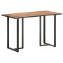 Mesa de comedor de madera maciza de mango rugosa 120 cm de vidaXL, Mesas de cocina y de comedor - Ref: Foro24-320689, Precio:...
