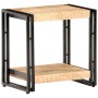 Mesa auxiliar de madera de mango rugosa 40x30x40 cm de vidaXL, Mesas auxiliares - Ref: Foro24-320682, Precio: 82,73 €, Descue...