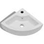 White washbasin with overflow 45x32x12.5 cm by vidaXL, Sinks - Ref: Foro24-140697, Price: 77,44 €, Discount: %