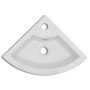 Lavabo con rebosadero blanco 45x32x12,5 cm de vidaXL, Lavabos - Ref: Foro24-140697, Precio: 64,30 €, Descuento: %