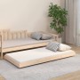 Estructura de cama madera maciza de pino 90x190 cm de vidaXL, Camas y somieres - Ref: Foro24-823504, Precio: 82,90 €, Descuen...
