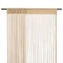 Cortinas de flecos 2 piezas 100x250 cm beige de vidaXL, Cortinas y visillos - Ref: Foro24-132404, Precio: 14,63 €, Descuento: %