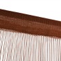 Cortinas de flecos 2 piezas 100x250 cm marrón de vidaXL, Cortinas y visillos - Ref: Foro24-132410, Precio: 21,13 €, Descuento: %