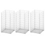 Cestas de muro de gaviones alambre galvanizado 25x25x50cm 3 uds de vidaXL, Paneles de vallas - Ref: Foro24-141044, Precio: 35...