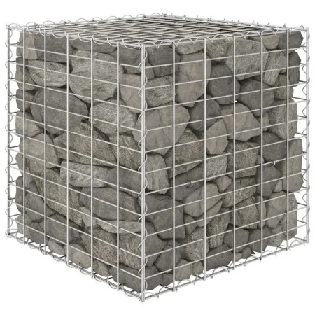 Arriate de gaviones cúbico alambre de acero 60x60x60 cm de vidaXL, Maceteros y jardineras - Ref: Foro24-145651, Precio: 45,51...