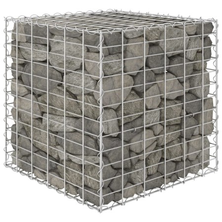 Arriate de gaviones cúbico alambre de acero 60x60x60 cm de vidaXL, Maceteros y jardineras - Ref: Foro24-145651, Precio: 45,52...