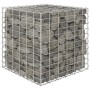 Arriate de gaviones cúbico alambre de acero 60x60x60 cm de vidaXL, Maceteros y jardineras - Ref: Foro24-145651, Precio: 45,52...