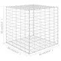 Arriate de gaviones cúbico alambre de acero 60x60x60 cm de vidaXL, Maceteros y jardineras - Ref: Foro24-145651, Precio: 45,51...