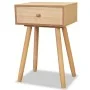 Mesitas de noche 2 uds madera maciza de pino marrón 40x30x61cm de vidaXL, Mesitas de noche - Ref: Foro24-244742, Precio: 103,...