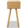 Mesitas de noche 2 uds madera maciza de pino marrón 40x30x61cm de vidaXL, Mesitas de noche - Ref: Foro24-244742, Precio: 103,...