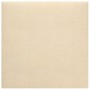 Paneles de pared 12 uds tela color crema 30x30 cm 1,08 m² de vidaXL, Recubrimiento de paredes - Ref: Foro24-343788, Precio: 4...