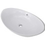 Lavabo ovalado y orificio desbordamiento cerámica 59x38,5 cm de vidaXL, Lavabos - Ref: Foro24-140679, Precio: 96,01 €, Descue...