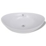 Lavabo ovalado y orificio desbordamiento cerámica 59x38,5 cm de vidaXL, Lavabos - Ref: Foro24-140679, Precio: 96,01 €, Descue...