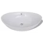 Ovales Waschbecken und Keramik-Überlaufloch 59x38,5 cm von vidaXL, Sinkt - Ref: Foro24-140679, Preis: 85,50 €, Rabatt: %