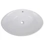 Ovales Waschbecken und Keramik-Überlaufloch 59x38,5 cm von vidaXL, Sinkt - Ref: Foro24-140679, Preis: 85,50 €, Rabatt: %