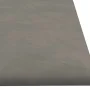 Paneles de pared 12 uds terciopelo gris claro 60x15 cm 1,08 m² de vidaXL, Recubrimiento de paredes - Ref: Foro24-343835, Prec...