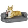 Cama para perros de espuma cuero sintético gris 75x53 cm de vidaXL, Camas para perros - Ref: Foro24-171317, Precio: 69,53 €, ...